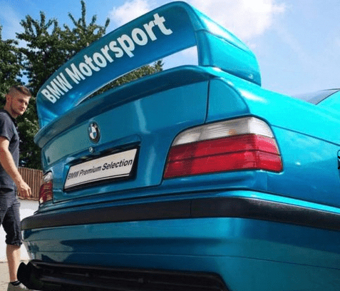 Heckspoiler passend für BMW E36 Limousine - PO Tuning performance look