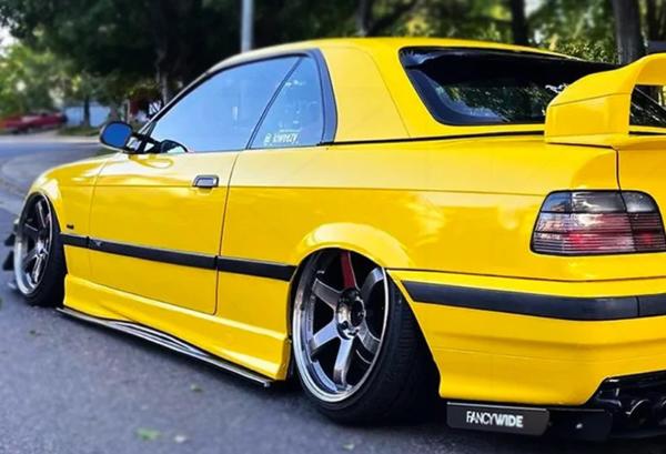 Sideskirt Seitenschweller E36 + M3 3er BMW Coupe Cabrio ABS – Bild 3